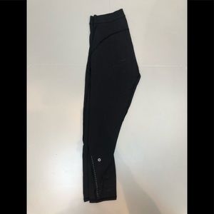 Lululemon men’s surge 3/4 tights Medium, Black